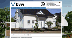 Desktop Screenshot of betonsteinwerke.de